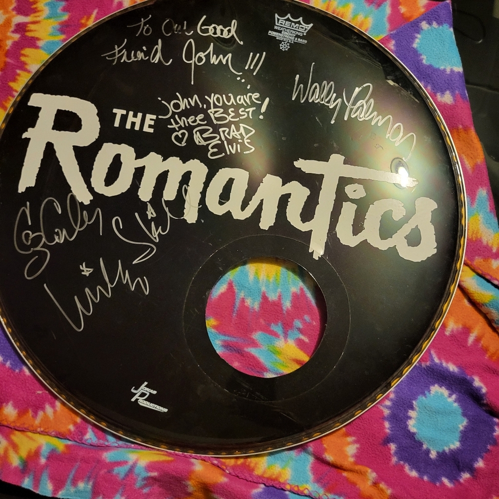 Signed Rock n Roll Memorabilia The Romantics